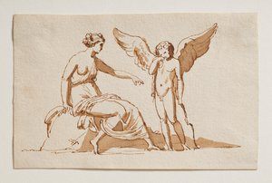 Cupido klaagt bij Venus over een bijensteek